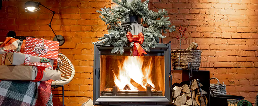 Travis Industries Linear Gas Fireplace Installation in Chowchilla, California