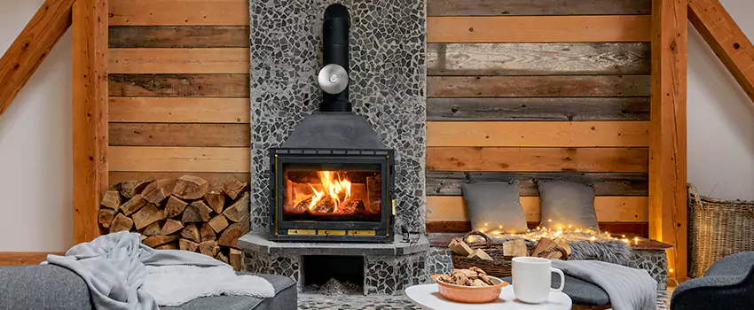Thelin Hearth Products Direct Vent Gas Stove Fireplace Inspection in Chowchilla, California